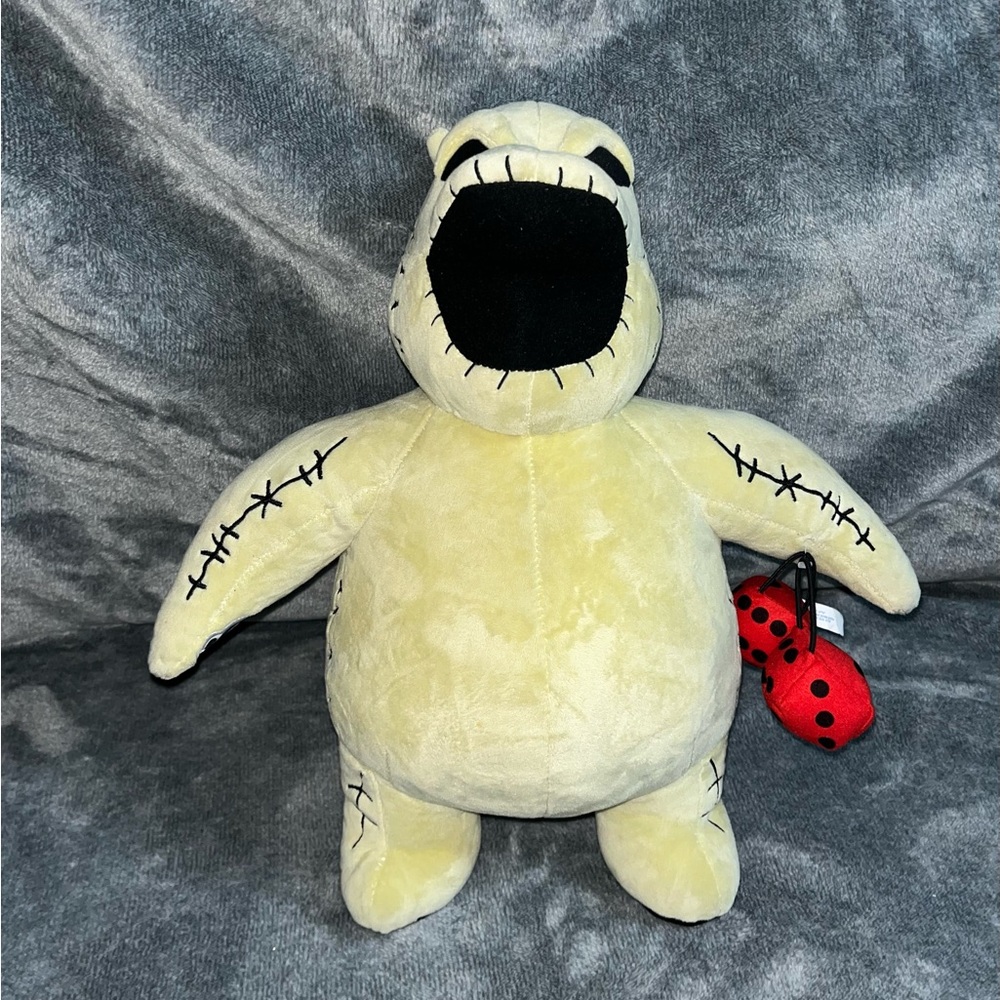 Build-A-Bear Workshop Nightmare Before Christmas Oogie Boogie Tan w/ Dice Plush